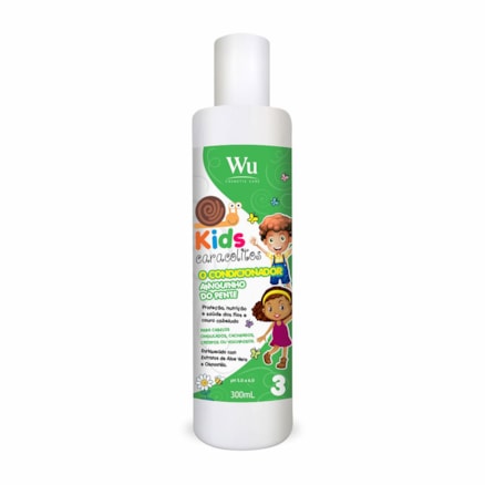 Condicionador Infantil Kids Caracolitos Wu 300ml