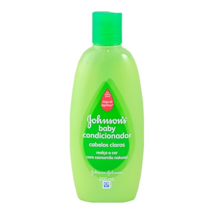 Condicionador Johnson & Johnson Claros 200ml