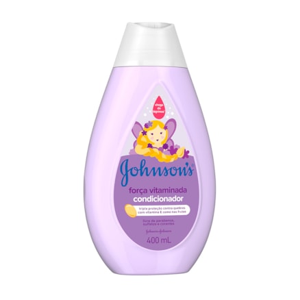 Condicionador Johnson Força Vitaminada Maciez 400ml