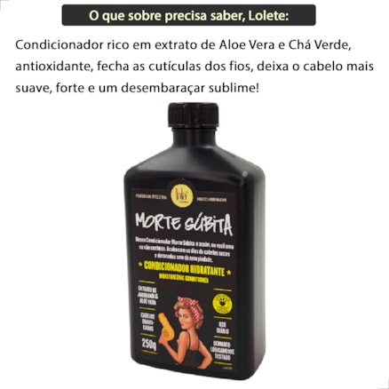 Condicionador Lola Morte Súbita Hidratante Nutritivo 250ml