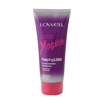 Condicionador Lowell Liso Mágico Keeping Liss 200ml