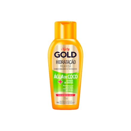 Condicionador Niely Gold Hidratação Milagrosa Água De Coco 175ml