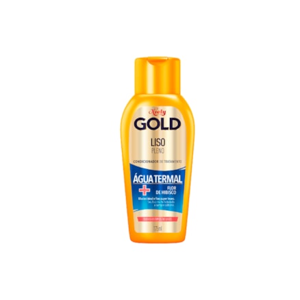 Condicionador Niely Gold Liso Pleno Água Termal 175ml