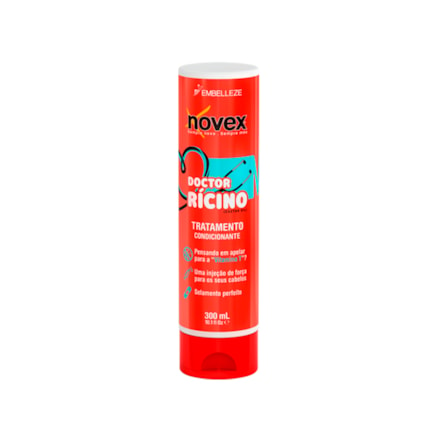 Condicionador Novex Doctor Rícino Hidratação Força 300ml