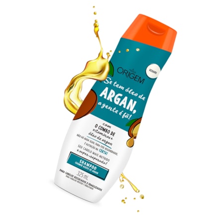 Condicionador Origem Combo Óleo Argan Vitaminas 325ml