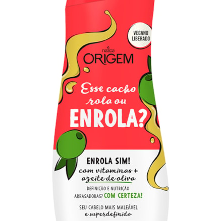 Condicionador Origem Esse Cacho Rola Ou Enrola? 325ml