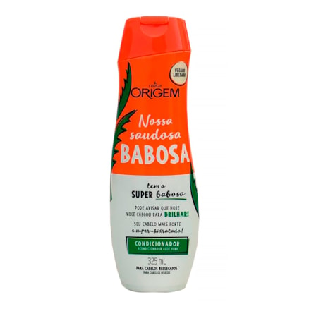 Condicionador Origem Nossa Saudosa Babosa Aloe Vera 350ml