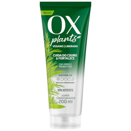 Condicionador Ox Plants Cuida Do Couro E Fortalece 200ml