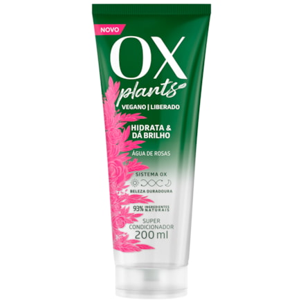 Condicionador Ox Plants Hidrata E Dá Brilho 200ml