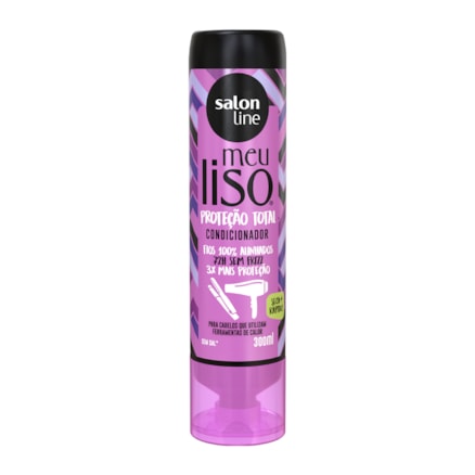 Condicionador Salon Line Meu Liso Proteção Total 300ml