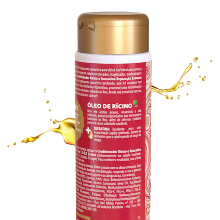 Condicionador Salon Line Sos Cachos Ricino E Queratina 300ml