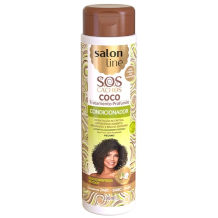 Condicionador Salon Line Sos Coco 300ml