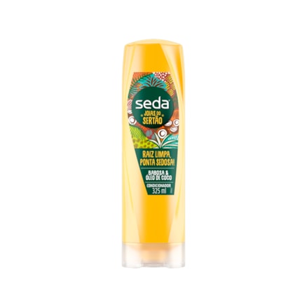 Condicionador Seda Babosa & Óleo De Coco 325ml