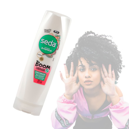 Condicionador Seda Boom Cachos Crespos 325ml