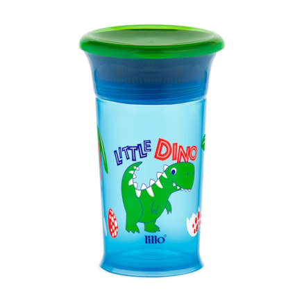 Copo Lillo Little Dino Azul 360ml