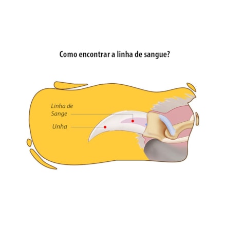 Cortador Alicate De Unha Gatos Cachorros Cães Pequeno e Médio Porte Prático c/ Trava Segurança 12cm Azul
