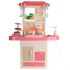 Cozinha Infantil com Som e Luz PetiPetá Azul