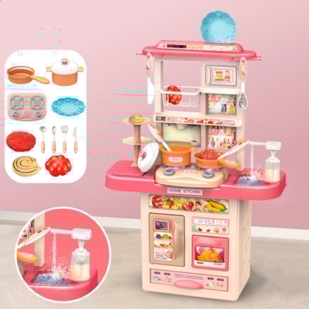 Cozinha Infantil com Som e Luz PetiPetá Azul