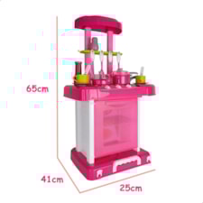 Cozinha Infantil Princesa PetiPetá Rosa