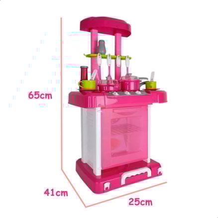 Cozinha Infantil Princesa PetiPetá Rosa