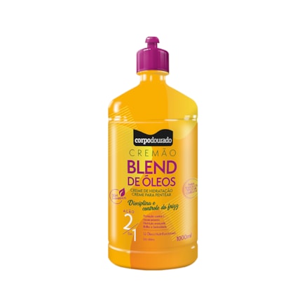 Creme 2 Em 1 Corpo Dourado Cremão Blend De Oléos 1l