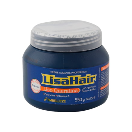 Creme Alisante Lisa Hair 550g