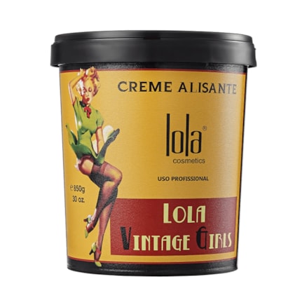 Creme Alisante Lola Creme Vintage Girls 850g