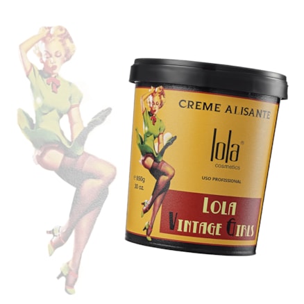 Creme Alisante Lola Creme Vintage Girls 850g