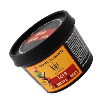 Creme Alisante Lola Vintage Girls Reduz Volume Cabelo 100g