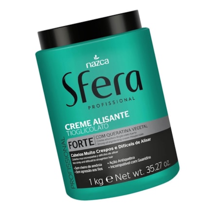 Creme Alisante Sfera Profissional Normal 1kg