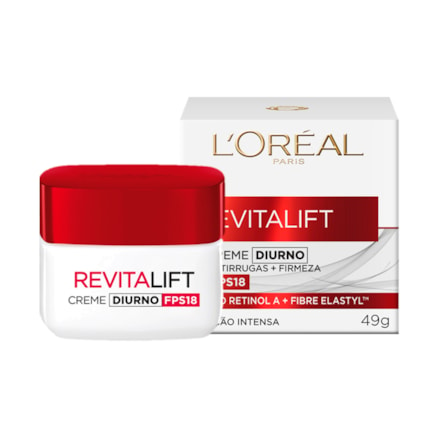 Creme Antirrugas + Firmeza L'oréal Revitalift Diurno Fps 18