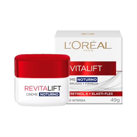 Creme Antirrugas + Firmeza L'oréal Revitalift Noturno 49g