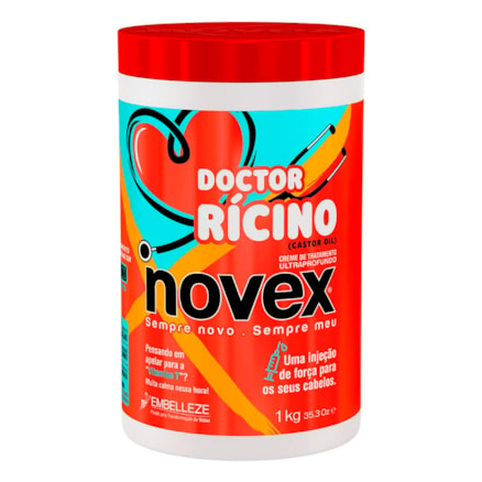 Creme Capilar De Tratamento Novex Doctor Rícino 1kg