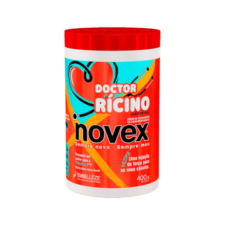 Creme Capilar De Tratamento Novex Doctor Rícino 400g