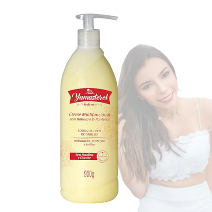 Creme Capilar Multifuncional Yamasterol Babosa 900g