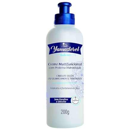 Creme Capilar Multifuncional Yamasterol Branco 200g