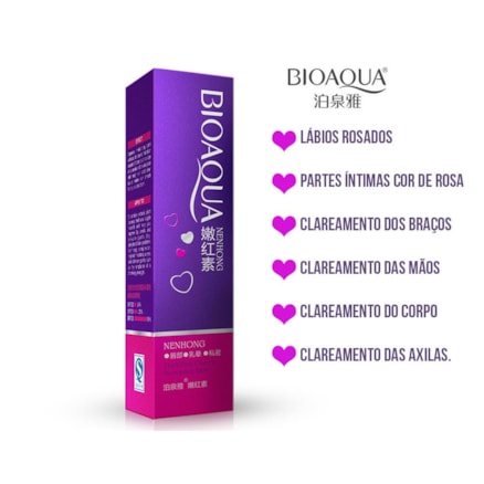 Creme Clareador Bioaqua 30g