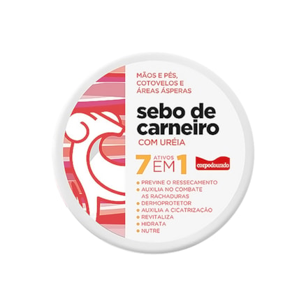 Creme Corpo Dourado Sebo De Carneiro 7x1 Ativos 300g