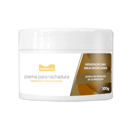 Creme Corpo Dourado Tratamento Para Rachadura 300g