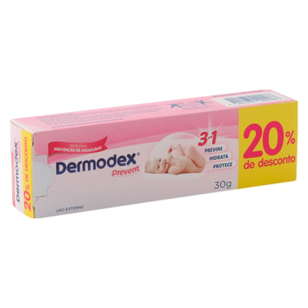 Creme De Assadura Dermodex Prevent +20% Free 30g