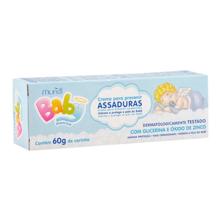 Creme De Assadura Muriel Baby Azul 60g