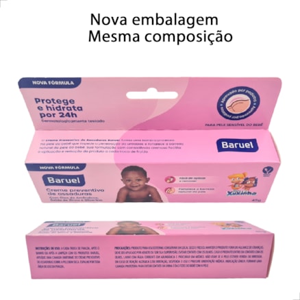 Creme De Assadura Turma Da Xuxinha Amêndoa 45g