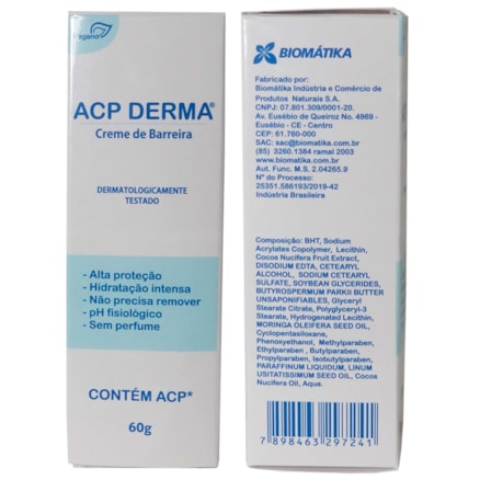 Creme De Barreira Acp Derma 60g