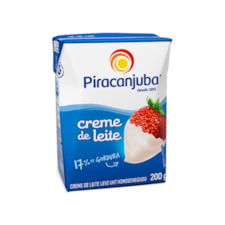 Creme De Leite Piracanjuba 17% De Gordura 200g