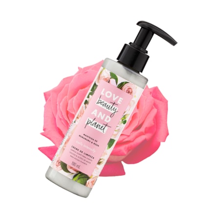 Creme De Limpeza Love Beauty Manteiga Murumuru Rosa 190ml