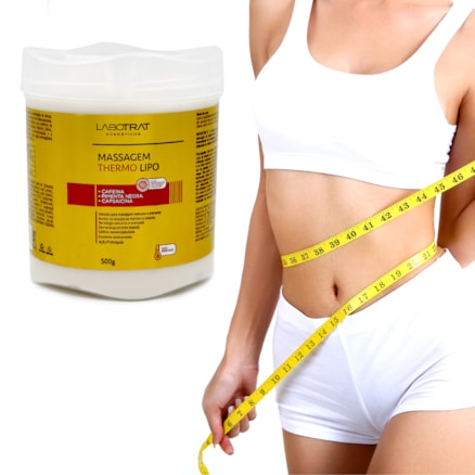 Creme De Massagem Thermo Lipo Modera Labotrat 500g