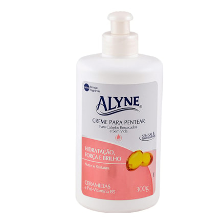 Creme De Pentear Alyne Hidratação 300g