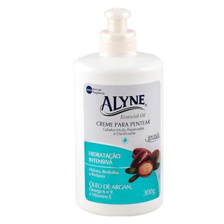 Creme De Pentear Alyne Hidratação Intensiva 300g