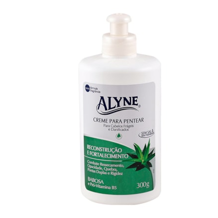 Creme De Pentear Alyne Reconstrução 300g