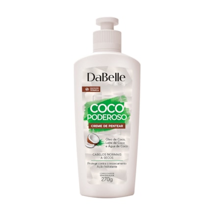 Creme De Pentear Dabelle Hair Coco Poderoso 270ml